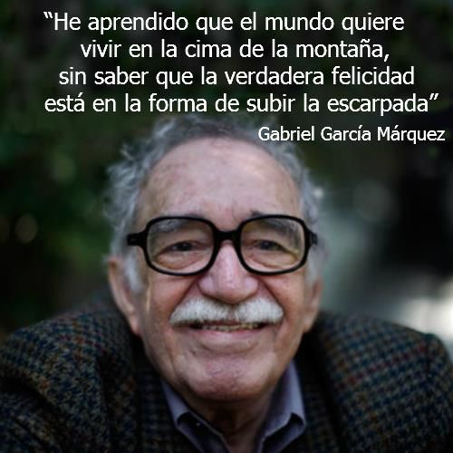 Frases y poemas de libros memorables de Gabriel Garcia Marquez | Frases Hoy
