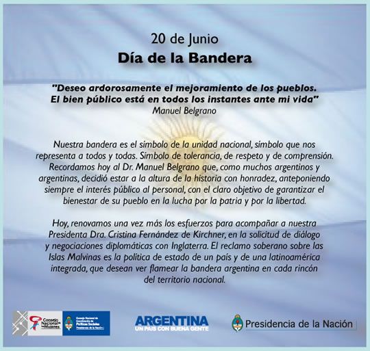 20 de Junio - Día de la Bandera Argentina (2)