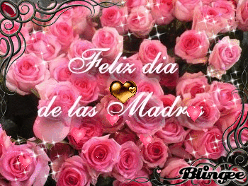 Día de la Madre flores y corazones (1)