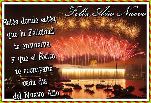 Tarjetas de Fin de Año con frases hermosas para dedicar | FrasesHoy.org