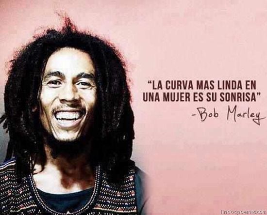 Imágenes con frases hermosas e inspiradoras de Bob Marley 