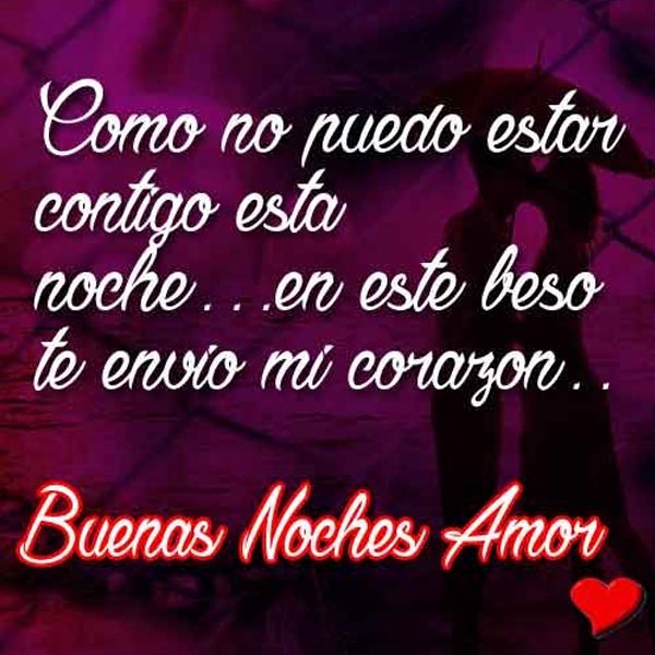 Frases de Buenas Noches Mensajes de Amor Palabras Bonitas y Románticas |  